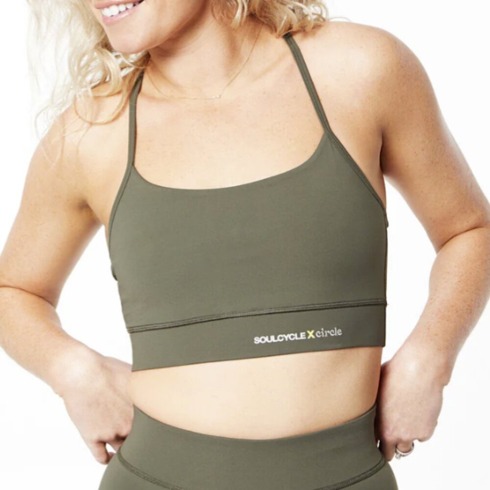 Circle Sportswear Unstoppable Sports Bra  - Moss